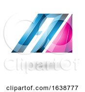 Letter A Logo Of Diagonal Bars by cidepix