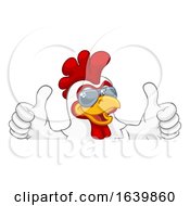 Chicken Rooster Cockerel Bird Sunglasses Cartoon