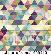 Poster, Art Print Of Abstract Low Poly Background Design