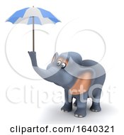 3d Elephant Umbrella
