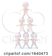 3d Human Pyramid by Steve Young