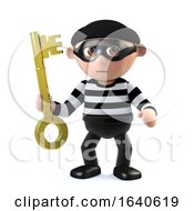 3d Burglar Holds The Key by Steve Young