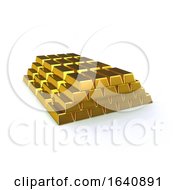 3d Gold Bullion Stack