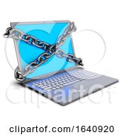 3d Chained Laptop by Steve Young