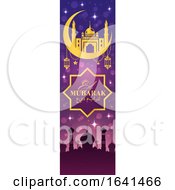 Eid Mubarak Banner by Vector Tradition SM