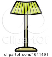 Green Floor Lamp by Lal Perera