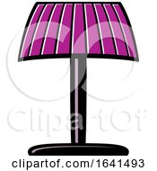 Poster, Art Print Of Purple Floor Lamp