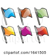 Poster, Art Print Of Colorful Flag Icons