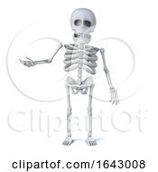 3d Skeleton Gestures To His Right