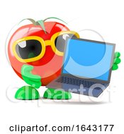 3d Tomato Laptop by Steve Young