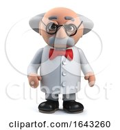 3d Mad Scientist Professor Character by Steve Young