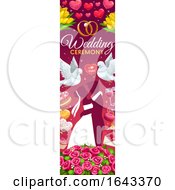 Vertical Wedding Banner Design