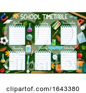 Poster, Art Print Of School Time Table