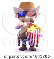 3d Cowboy At The Movies