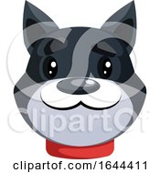 Poster, Art Print Of Happy Dog Face Avatar