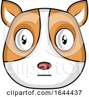Poster, Art Print Of Cartoon Puppy Dog Face Avatar