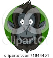 Poster, Art Print Of Cartoon Gorilla Face Avatar