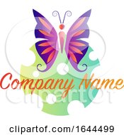 Poster, Art Print Of Butterfly And Sample Text