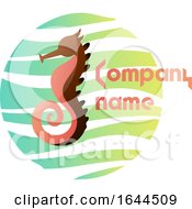 Poster, Art Print Of Seahorse And Sample Text
