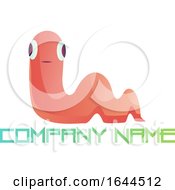 Poster, Art Print Of Earthworm And Sample Text