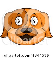 Poster, Art Print Of Cartoon Dog Face Avatar