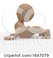 3D Morph Man In Yoga Pose