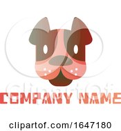Dog Logo Design With Sample Text
