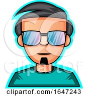 Gamer Man Wearing Glasses by Morphart Creations
