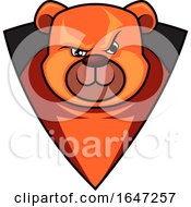 Poster, Art Print Of Tough Bear Shield Logo