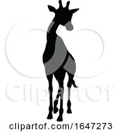 Poster, Art Print Of Giraffe Animal Silhouette
