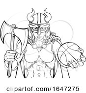 Viking Female Gladiator Basketball Warrior Woman
