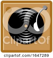 Poster, Art Print Of Vinyl Record And Player