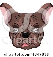 French Bulldog Face by Morphart Creations