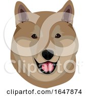 Poster, Art Print Of Shiba Inu Dog Face