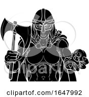 Viking Trojan Celtic Knight Gamer Warrior Woman