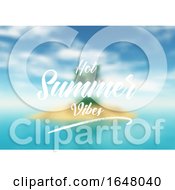 Poster, Art Print Of Summer Quotation Background
