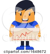 Poster, Art Print Of Man With Analysis Sign