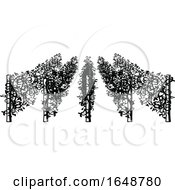 Black And White Grape Vines by Vector Tradition SM