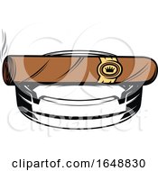 Cigar And Ash Tray by Vector Tradition SM