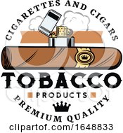 Poster, Art Print Of Cigar And Lighter