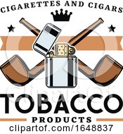 Poster, Art Print Of Tobacco Pipe Design