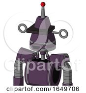 Purple Mech With Cone Head And Happy Mouth And Black Visor Cyclops And Single Led Antenna