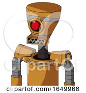 Peach Droid With Vase Head And Square Mouth And Cyclops Eye