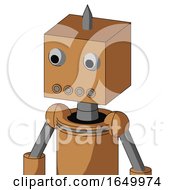 Peach Mech With Box Head And Pipes Mouth And Two Eyes And Spike Tip