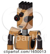 Peach Mech With Cylinder Head And Happy Mouth And Three Eyed And Pipe Hair
