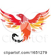Poster, Art Print Of Phoenix With Scorpion Tail Icon
