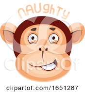 Poster, Art Print Of Monkey Is Feeling Naughty