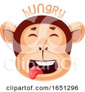 Poster, Art Print Of Monkey Is Feeling Hungry
