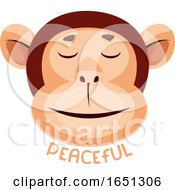 Poster, Art Print Of Monkey Is Feeling Peacefull