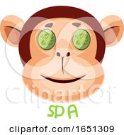 Poster, Art Print Of Monkey Is Taking Spa